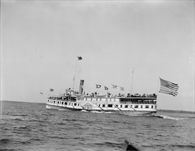 Steamer New York, 1000 Islands, between 1887 and 1901. Creator: Unknown.