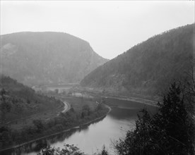 Delaware Water Gap from Winona Cliff, between 1900 and 1906. Creator: Unknown.