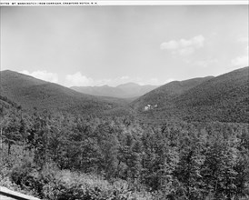 Mt. Washington from Carrigan, Crawford Notch, N.H., between 1900 and 1906. Creator: Unknown.