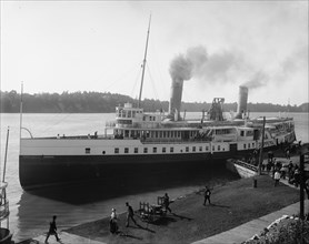 The Chippewa, at Lewiston, Niagara River, between 1900 and 1906. Creator: Unknown.