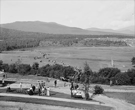 Golf at Mount Pleasant House, White Mountains, between 1900 and 1906. Creator: Unknown.