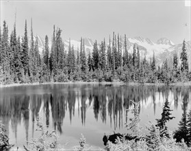 Marion Lake on Mt. Abbott, Selkirk Mtns., B.C., Canada, between 1900 and 1906. Creator: Unknown.