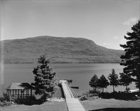 Lake Dunmore from Mountain Spring Hotel, Green Mountains, between 1900 and 1905. Creator: Unknown.