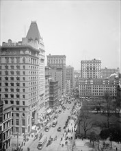 Looking up Broadway from City Hall, New York, c1903. Creator: Unknown.