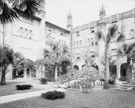 The Court, Alcazar Hotel, St. Augustine, Fla., c1904. Creator: Unknown.