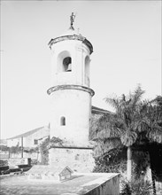 Tower of Cuartel De La Fuerza, Havana, Cuba, c1904. Creator: Unknown.