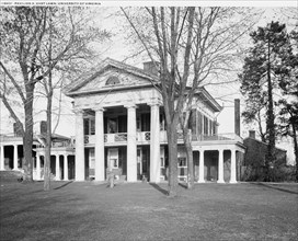 Pavilion X, East Lawn, University of Virginia, between 1900 and 1906. Creator: Unknown.