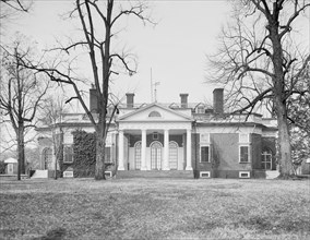 Monticello, the home of Thomas Jefferson, Charlottesville, Va., c1905. Creator: Unknown.