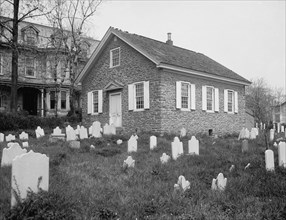 Old Mennonite Church, Germantown, Pa., between 1900 and 1906. Creator: Unknown.