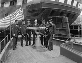 U.S.S. Free Lance, petty officers, 1898, 1898. Creator: Unknown.