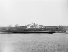 War College, Coasters Harbor, Newport, between 1890 and 1901. Creator: Unknown.