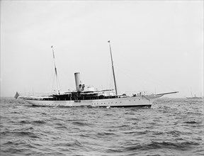 Steam yacht Surf, ca 1903. Creator: Unknown.