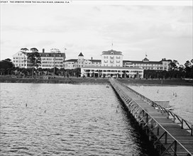 The [Hotel] Ormond from the Halifax River, Ormond, Fla., between 1900 and 1920. Creator: Unknown.