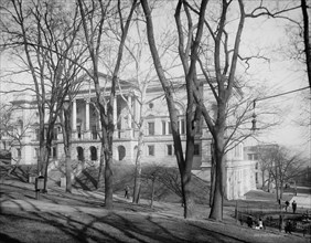 Virginia State Library, capitol's grounds, Richmond, Va., between 1900 and 1920. Creator: Unknown.
