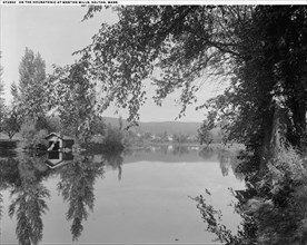 On the Housatonic at Weston Mills, Dalton, Mass., between 1900 and 1920. Creator: Unknown.