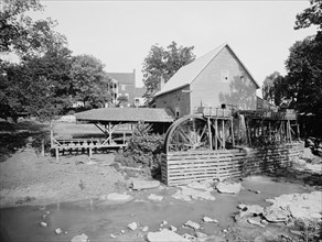 The Old red mill, Cedar Creek, Natural Bridge, Va., between 1900 and 1920. Creator: Unknown.