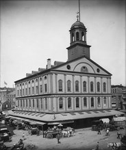 Faneuil Hall, Boston, Mass., between 1890 and 1906. Creator: Unknown.