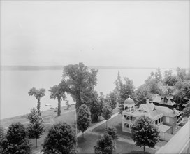 Chautauqua Lake from Athenaeum Hotel, c1898. Creator: Unknown.