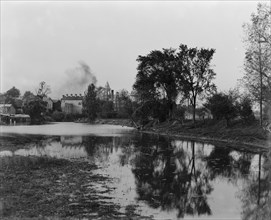Clinton River near Market St., Mt. Clemens, between 1880 and 1899. Creator: Unknown.