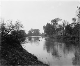 Clinton River summer resort, Mt. Clemens, between 1880 and 1899. Creator: Unknown.