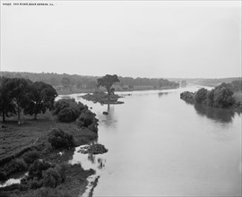 Fox River near Geneva, Ill., c.(between 1880 and 1899). Creator: Unknown.