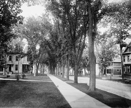 Madison, Wisconsin, East Gilman Street, between 1880 and 1899. Creator: Unknown.