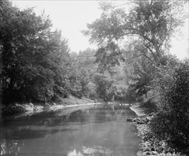 Bluffs looking up Ableman's Narrows, The, c1898. Creator: Unknown.