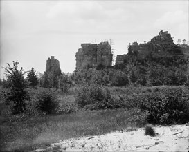 Camp Douglas, Wis., Castle Rocks, between 1880 and 1899. Creator: Unknown.