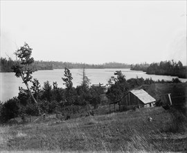 Beaver Dam Lake, Wis. from Fuller's Farm, between 1880 and 1899. Creator: Unknown.