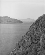 View from path to Rogers' Rock Heights, Lake George, N.Y., between 1900 and 1910. Creator: William H. Jackson.