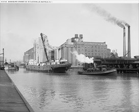 Washburn-Crosby Co.'s flour mills, Buffalo, N.Y., c.between 1910 and 1920. Creator: William H. Jackson.