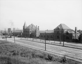 Union Station, Toledo, Ohio, c.between 1910 and 1920. Creator: William H. Jackson.