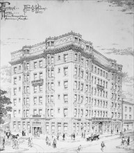 The Cawthon Hotel, between 1900 and 1910. Creator: William H. Jackson.