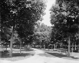 Sanitarium Park, Alma, Mich., between 1895 and 1910. Creator: Unknown.