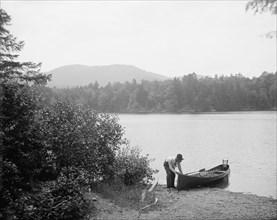 St. Regis Mtn. from Spectacle Lake i.e. Ponds, Adirondack Mtns., N.Y., between 1900 and 1910. Creator: Unknown.