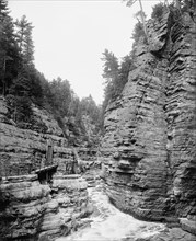 Hell Gate and Jacob's Ladder, Ausable Chasm, between 1900 and 1910. Creator: Unknown.