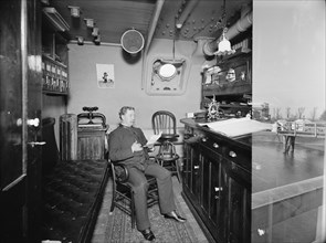 U.S.S. Brooklyn, pay clerk Ramsey, between 1896 and 1899. Creator: Unknown.