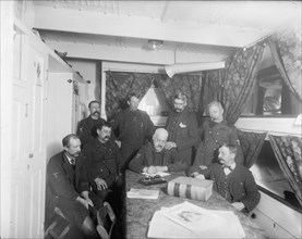 U.S.S. Maine, chief petty officers' quarters, 1896. Creator: Unknown.