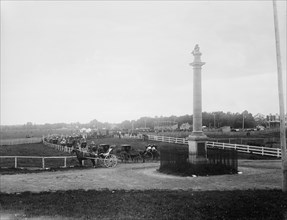 Wolfe's Monument, Plains of Abraham, Quebec, (1901?). Creator: Unknown.