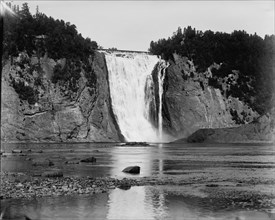 Montmorency Falls, Province of Quebec, between 1890 and 1901. Creator: Unknown.