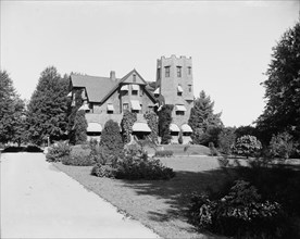 Residence of Senator [James] McMillan, Grosse Pointe, between 1890 and 1901. Creator: Unknown.