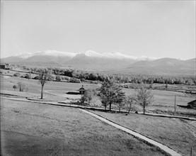Presidential Range from Waumbek Hall, Jefferson, White Mountains, (c1900?). Creator: Unknown.