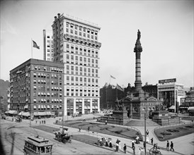 City Square, Cleveland, ca 1900. Creator: Unknown.