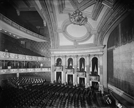 Interior of Temple Theatre, Detroit, Mich., between 1900 and 1905. Creator: Unknown.
