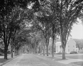 College Street (Sigma Phi), Burlington, Vt., c.between 1910 and 1920. Creator: Unknown.