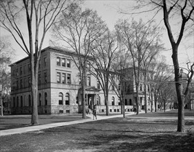 Law Building, U. of M. [i.e. University of Michigan], Ann Arbor, Mich., between 1910 and 1920. Creator: Unknown.
