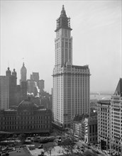 Woolworth Building, New York City, c.between 1910 and 1920. Creator: Unknown.