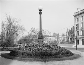 Hudson memorial monument, Riverside Drive, New York, between 1910 and 1920. Creator: Unknown.