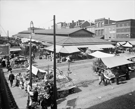 Lexington Market, Baltimore, Maryland, between 1900 and 1910. Creator: Unknown.