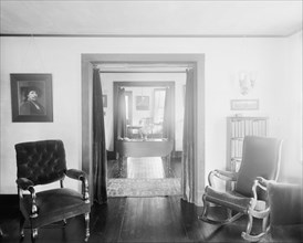 Paul Reynolds residence, interior, view through portieres, Scarsdale, N.Y., between 1900 and 1915. Creator: Unknown.
